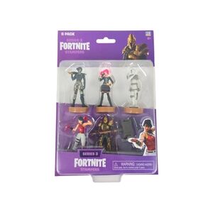 PMI Fortnite Authentic Toys with Stamp, 5 Pack Blister - Fornite Battle Royale